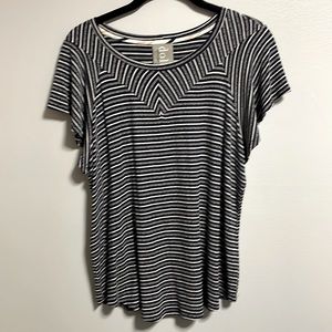 Anthropologie Dolan Left Coast Navy/White Top